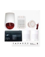 Paradox SP4000 Recession Buster Kit with Small Cabinet, K10V Keypad & PC7 External Siren
