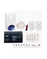 Paradox SP4000 Envy Kit with Small Cabinet, K10H Keypad & WP06 External Siren