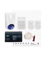 Paradox SP4000 Envy Kit with Small Cabinet, K10V Keypad & WP06 External Siren