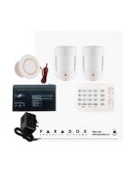 Paradox SP5500+ DG Smart Kit with Small Cabinet, K10H Keypad & Plug Pack
