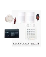 Paradox MG5050+ RF Kit with Small Cabinet, K10V Keypad & REM2 Remote
