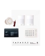 Paradox MG5050+ RF Kit with Small Cabinet, K10H Keypad & Plug Pack