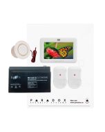Paradox SP5500+ NV TM50-White Kit with Small Cabinet & White TM50