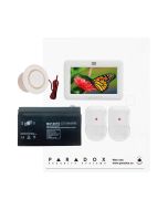 Paradox MG5050+ NV TM50 Kit with Small Cabinet & White TM50