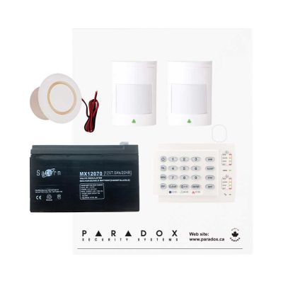 Paradox MG5050+ RF Kit with Small Cabinet & K10H Keypad