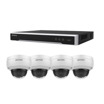 Hik 16 Camera 6TB M NVR - 4 x 4K Acu Dome Camera Kit
