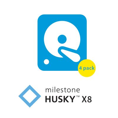 Milestone HDD tray for X8 (4-pack)