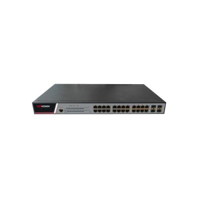 Hik DS-3E2528P Fully Managed 24 Gigabit POE Switch 4 SFP ports