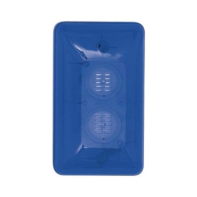 LD92 Surface Mount Piezo with Flashing Lights - 120dB - Blue