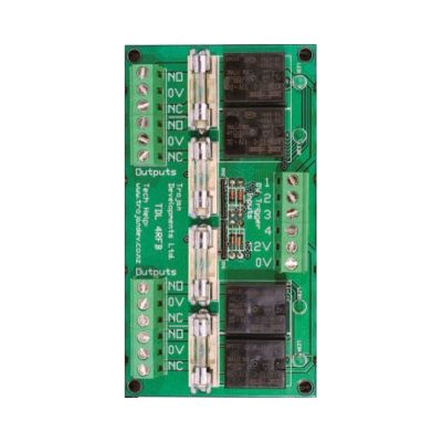 TDL 4RFB 4 way relay & fuse board