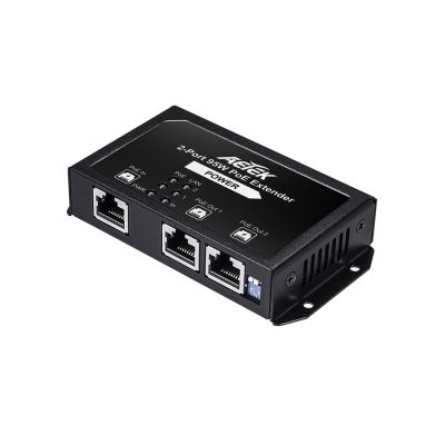 AETEK E19 2-port indoor 30/60/95 W PoE Extender