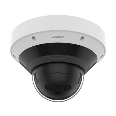 Hanwha Wisenet P AI 4x2Mp Cameras Stitched Panoramic Camera IP66