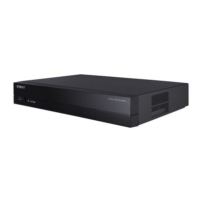 Hanwha Wisenet Q 8ch POE 4K Gen 2 NVR 80Mbps 1 SATA 3TB