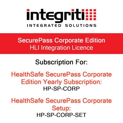 Inner Range Integriti SecurePass Corporate HLI Integration Licence