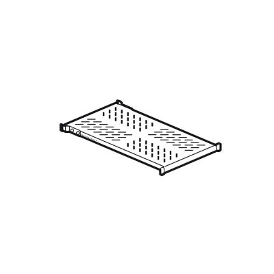 Legrand 19" Shelf Sliders - P1000 - Black