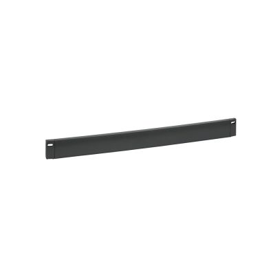 Legrand 19" Cable Management Panel - 1U - Black Plastic Snap on Blanking Plates