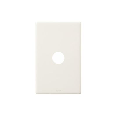  Legrand E-DED 1-Gang Grid & Cover Plate – White