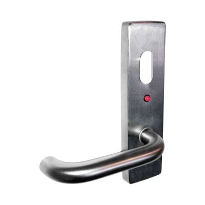 Lockwood 1820/70SC External Plate - Lever & LED - 60mm Backset