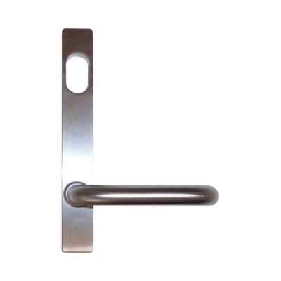 Lockwood 4801/70SC - External Plate & Lever with Cylinder Hole - 23mm Narrow Backset