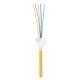 Legrand Fibre Cable - OS2 Tight Buffer - Indoor/Outdoor - Single mode - Yellow