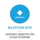 Milestone Kite - Gateway Desktop 2TB Cloud Storage